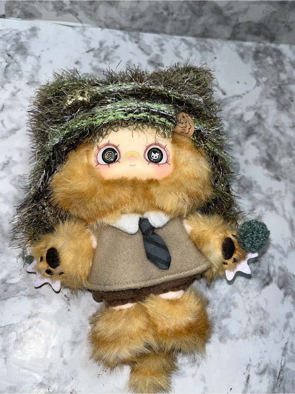 Kitten Academy unboxed brown/green doll